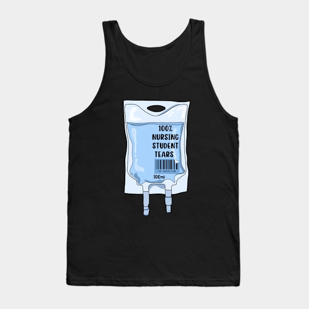 Nursing student tears Tank Top by Dr.Bear